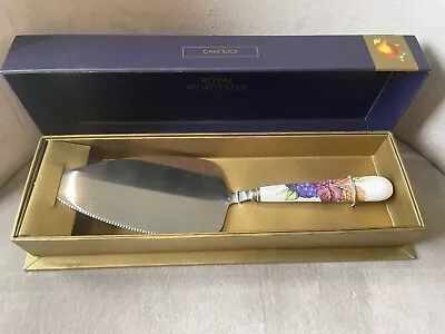 Buy Royal Worcester Evesham Gold Cake Slice Boxed • 10£