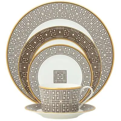 Buy Noritake Dinnerware Sets 5-Piece Dishwasher Safe Bone China Bronze (Set For 1) • 140.83£