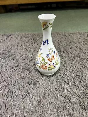 Buy Aynsley Fine Bone China Cottage Garden Bud Vase 19cm • 4£