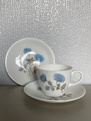 Buy Wedgwood Ice Rose Vintage Trio Perfect Condition • 5£