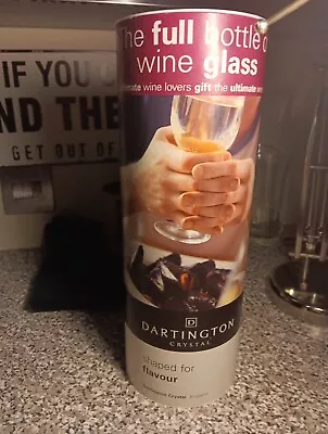 Buy Dartington Crystal Full Bottle Wine Glass Boxed • 12£