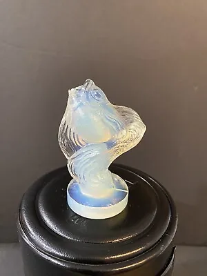 Buy Vintage Sabino Opalescent Art Glass Poisson L'Eglefin Upstream Fish Figure 2.5  • 42.68£