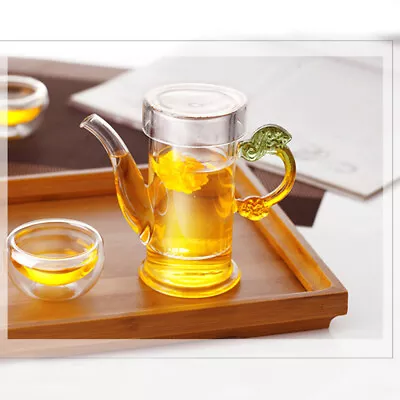 Buy Glass Chinese Teapot Borosilicate Black Heat Resistant Hot • 16.78£