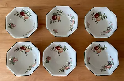 Buy Johnson Brothers Fresh Fruit Tableware 6 Bowls - Desert, Cereal, Soup Exc Cond. • 14£