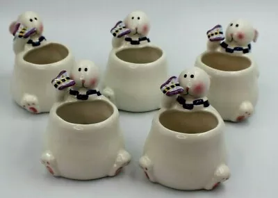 Buy Vintage 90's Mercuries Easter Bunny Children's Tea Cups Set Of 5  • 18.89£