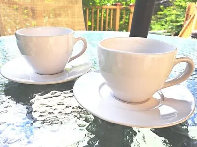 Buy Ironware Pottery Tea Or Coffee Cups With Saucers • 22.76£