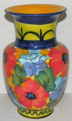 Buy Hand Painted Del Rio Salado Ceramic Vase Made In Spain 8.75  • 18.88£