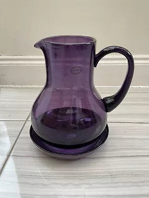 Buy Portmeirion Pottery Dusk Jo Gorman Purple Jug And Dish • 34.99£