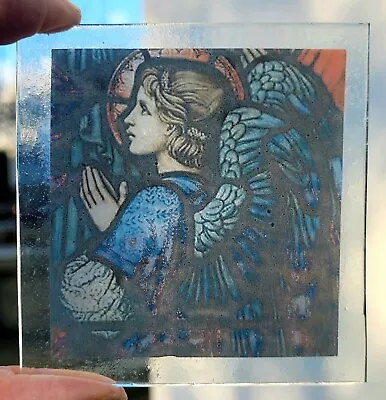 Buy Stained Glass Angel Kiln Fired Glass Piece Angels Window Decoration NOT A PANEL • 25£