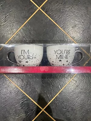 Buy Tesco “I’m Yours/You’re Mine” Mug Set In Box. New (other) • 5.99£