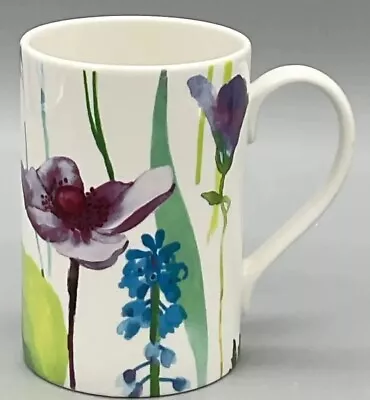 Buy Portmeirion Modern Coffee Mug   Water Garden  Pattern Watercolor Pastel  EUC • 11.35£