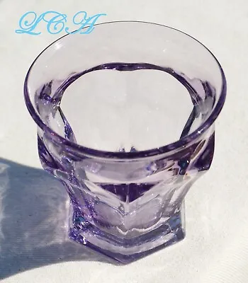 Buy ANTIQUE Whiskey SHOT GLASS Light Amethyst ORIGINAL 1880's Old West SALOON Glass4 • 94.64£
