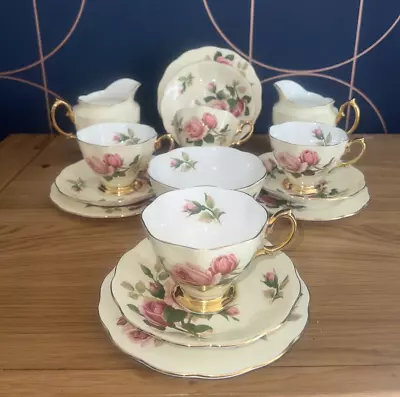 Buy Vintage Royal Albert 'ENGLISH BEAUTY' Malvern 15 Piece Tea Set • 120£