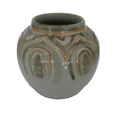 Buy Agnete Hoy  Studio Pottery Vase   18cm Dia • 75£