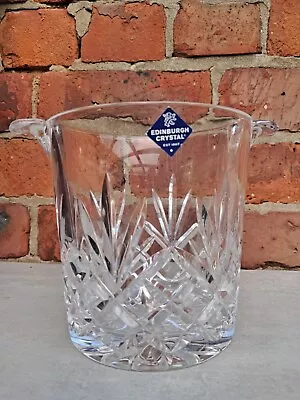 Buy Large Edinburgh Crystal Cut Glass  Champagne Bucket / Wine Cooler • 28£
