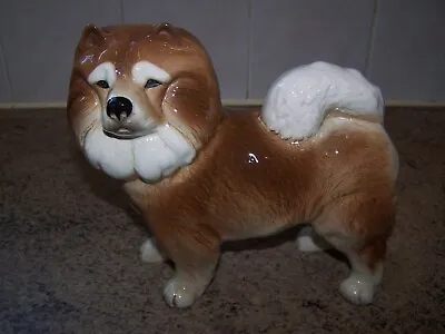Buy Vintage Pottery Chow Chow Dog Figure • 10.99£