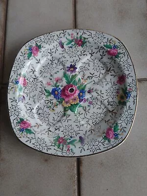Buy Stylecraft Midwinter Floral Chintz Plate With Recesses 15.7cm Square  • 5£