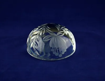 Buy Royal Brierley Crystal  FUCHSIA  Paperweight - PERFECT • 24.50£