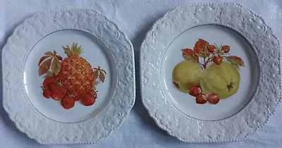 Buy Lord Nelson Pottery Plates. Pineapple/ Strawberry,  Hazel Nuts /Apples Designs. • 7£