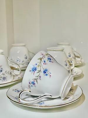 Buy Duchess Tranquility Bone China Individual Breakfast Tea Pot And Saucer • 6.99£