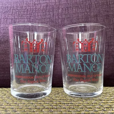 Buy ‘Barton Manor’ Whippingham, Isle Of Wight -  Fine English Wines - Shot Glasses • 10£