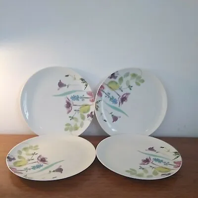 Buy Portmeirion Water Garden Dinner Plates X 4  28cms • 40£