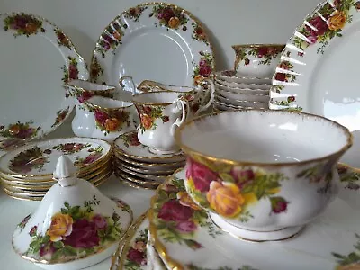 Buy Vintage Royal Albert Old Country Roses Dinner/Tea Set/Service CHOOSE Replacement • 14.95£