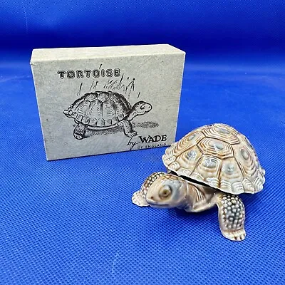 Buy Wade Tortoise Trinket Dish With Shell Lid  In Original Box Vintage Lovely Piece • 19.97£