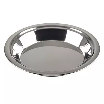 Buy Lindy's - 5M871 Lindy's Stainless Steel 9 Inch Pie Pan, Silver • 14.55£