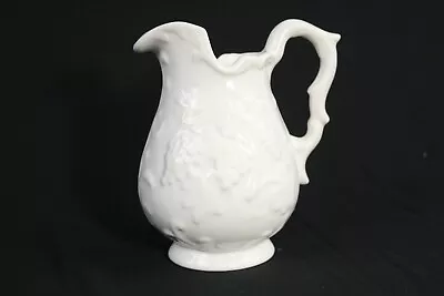 Buy Alcobaca Pottery White Ceramic Jug PORTUGAL 16.5cm Tall • 9.50£