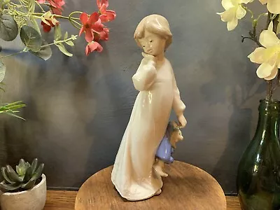 Buy Lladro Nao Figurine Girl With Doll Clown Toy Memories 1108 • 7.55£
