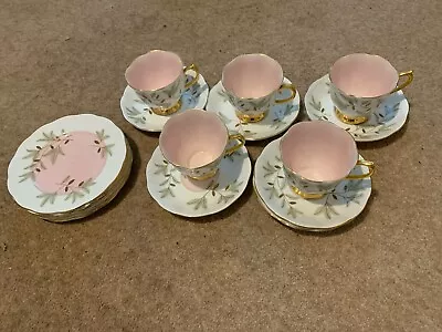 Buy Royal Albert Braemar - Bone China.  5 Tea Cups , Saucers And 6 Sides. • 10£