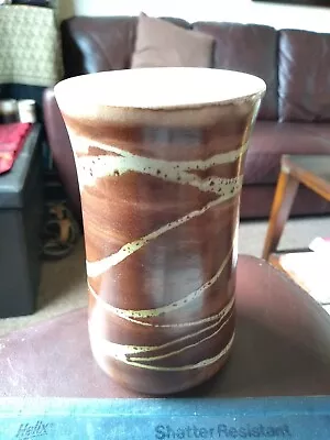 Buy Aviemore Studio Pottery Scotland. Marble Pattern Glaze Ceramic Vase. 6  Tall. • 11£