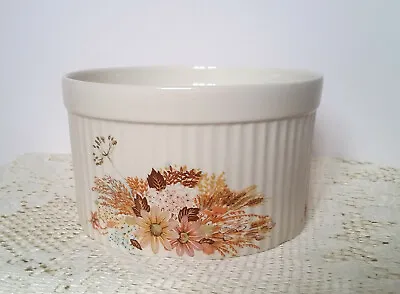 Buy Poole Soufflé Dish Summer Glory 5 3/4  Flower Pattern Poole Lovely Condition • 14.95£