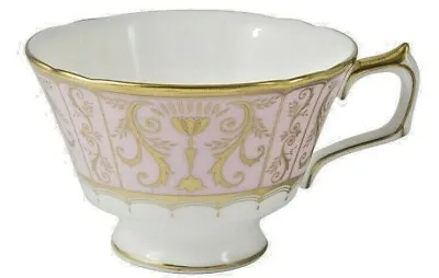Buy Royal Crown Derby Darley Harlequin Tea Cup Baby Pink 2nd Quality • 25£