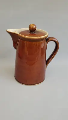 Buy Denby Stoneware 1 1/2 Pint Coffee Pot Brown Homestead Style. Excellent Condition • 9.99£