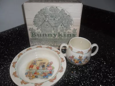 Buy Vintage Royal Doulton Bunnykins Set - Boxed • 18£