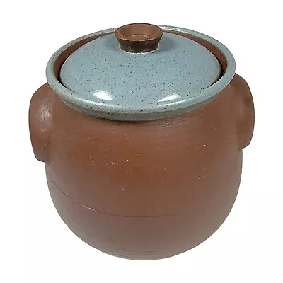 Buy Mid-Century Modern Mideke Gray Blue Brown Lidded Jar Northwest Studio Pottery  • 183.65£