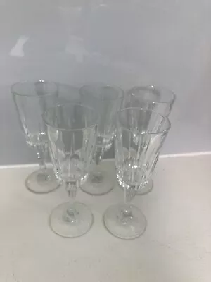 Buy 5 X Luminarc Crystal Stemmed Sherry/Prosecco Glasses - 75 Ml - 14.5 Cm Tall • 8£