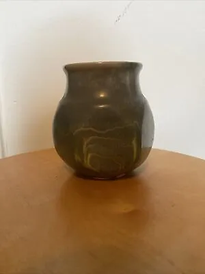 Buy Aviemore Pottery Vase Scotland Scottish Studio Blue Green • 4£