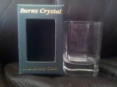 Buy Burns Crystal Dram Glass (boxed). • 8.99£