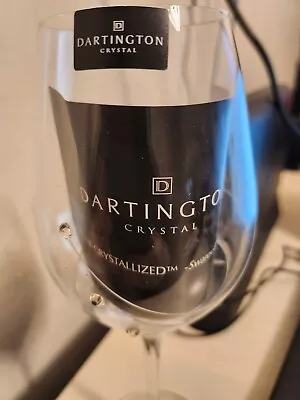 Buy Dartington Crystal  Wine Glass Crystallized Swarovski Elements • 25£