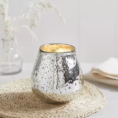 Buy The White Company Mercury Tealight Candle Holder Hand-Finished Antiqued Decor • 9.99£