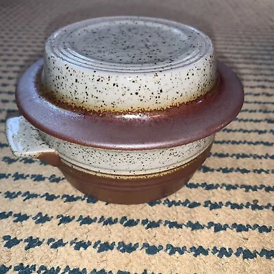 Buy Lovely Purbeck Pottery Portland Lidded Bowl -Small- Brown 5.25 /13cm • 18£