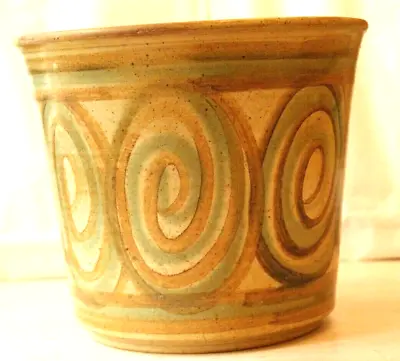 Buy Large Funky Groovy Studio Pottery Vase • 68£