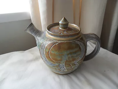 Buy EXTREMELY RARE Vintage Anvil Pottery LG TEA POT (TEAPOT) Stoneware Pottery Wales • 19.99£