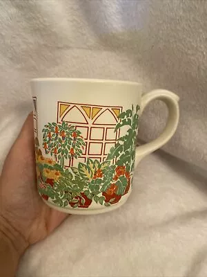 Buy Poole Pottery Mug Vintage 80’s Plants House Garden  • 10.99£