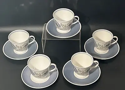 Buy Vintage Wedgwood Susie Cooper Glen Mist Cup & Saucer - 5 Available • 7£