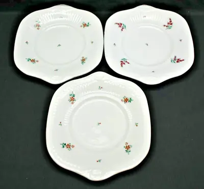 Buy Antique C. 1820 John Ridgway Square Luncheon Plates - Patterns 671 & 2/14 (261) • 64.25£