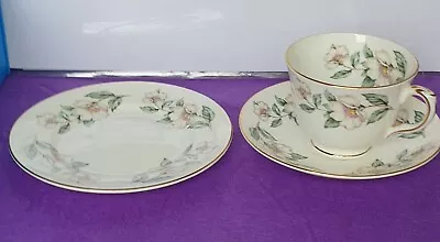Buy Vintage Crown Staffordshire Pear Blossom Trio Cup&saucer And Side Plate • 2.99£
